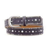 Gürtel-Sternchen-Strass mit Perlen-Velour - Fox by Ren